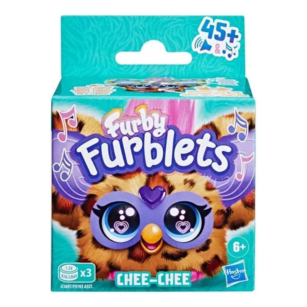 Pelúcia Interativa Furby Furblets 45 Sons - Hasbro F9703 Chee-chee