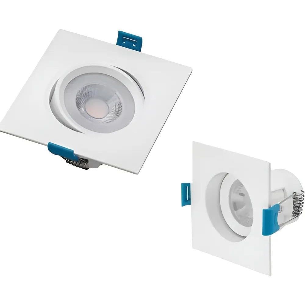 2X Spot Led Embutido Easy Dicroica 4,5W Stella 3000K Sth7915
