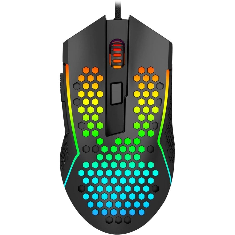Mouse Gamer Redragon Reaping Rgb Usb 2.0 - Preto