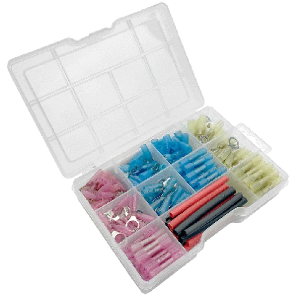 Kit de conectores termorretráteis T-H Marine Supplies de 200 peças