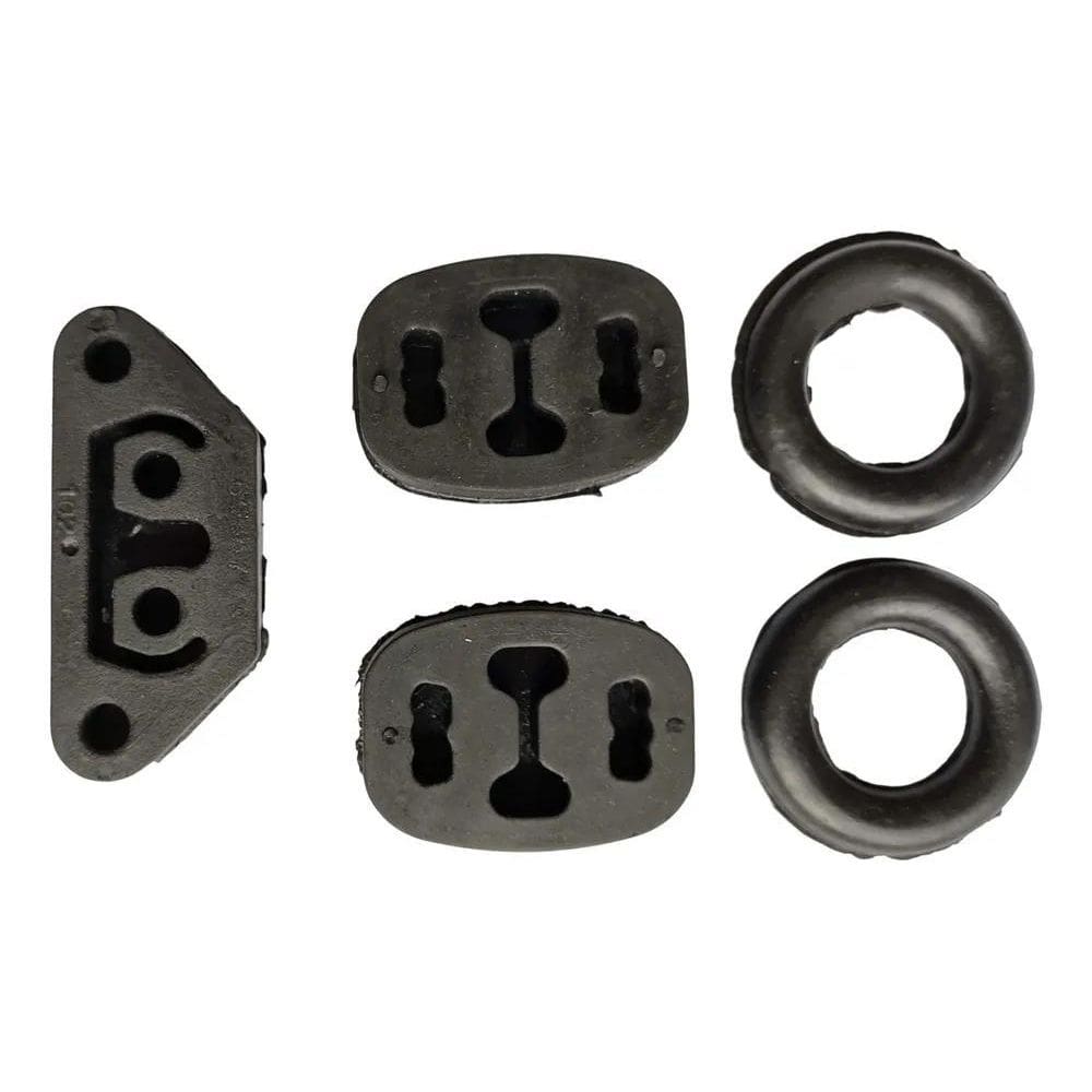 Borracha Coxim Escapamento Fiorino Kit 5 Unidades