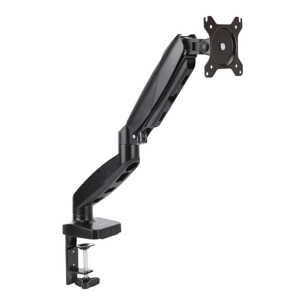 Monitor de computador único Gas Spring, suporte em braço, Amazon Basics