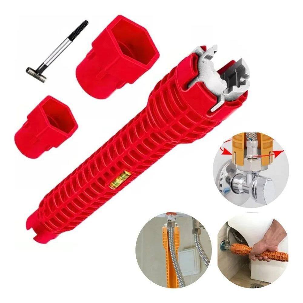 Chave Hidráulica Para Trocar Torneira, Pias E Ralos Multiuso