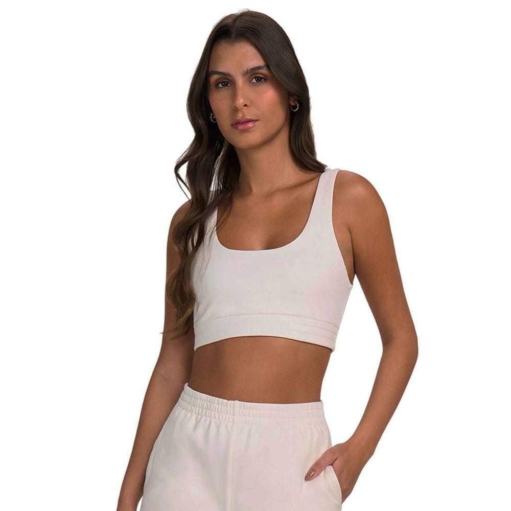 Top Regata Alto Giro Moletom Feminino 2511519-C0062