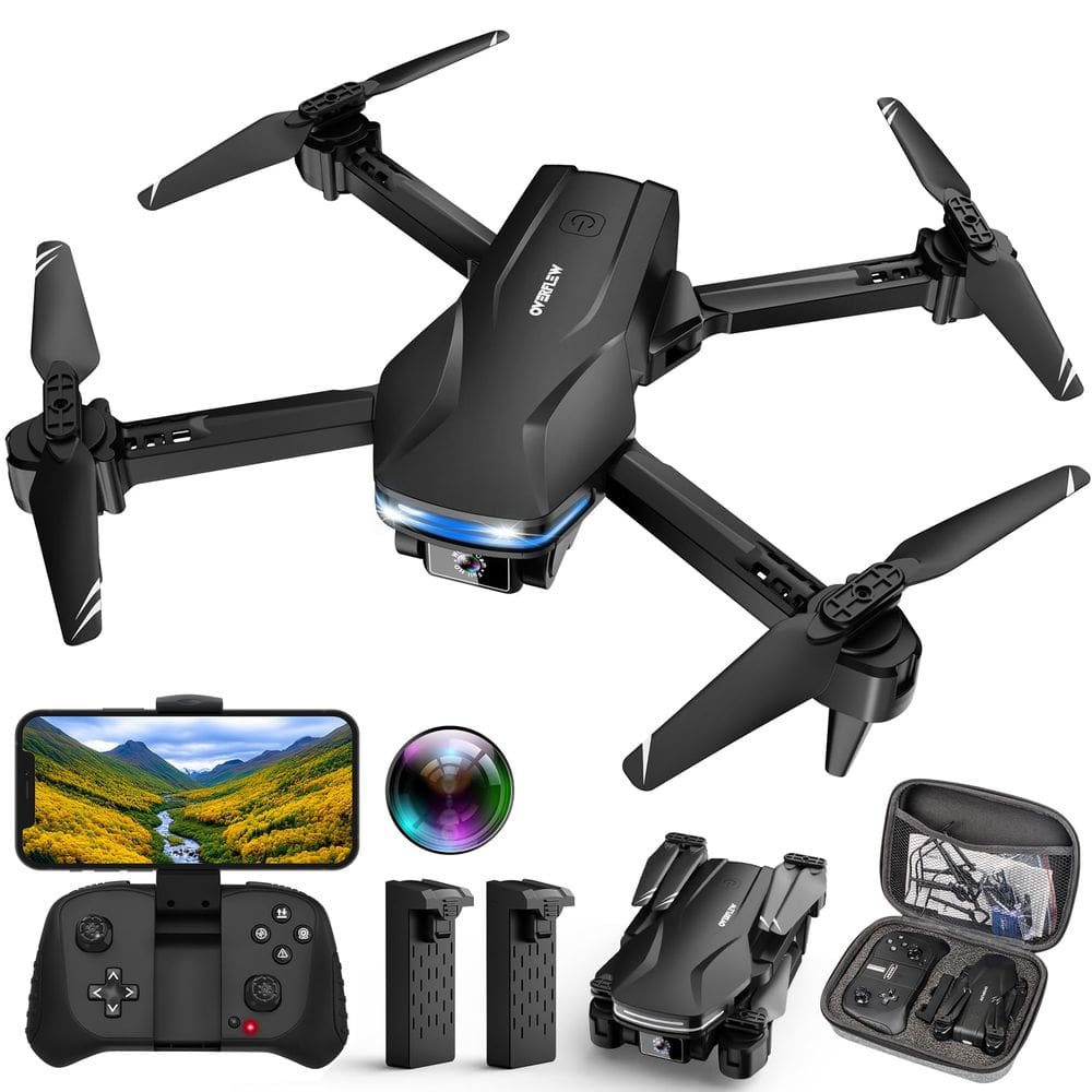 Drone Velcase com câmera 1080P para iniciantes e crianças