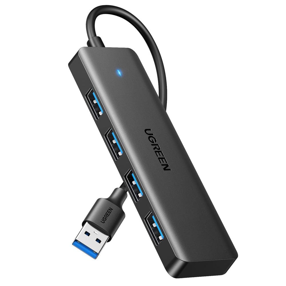 Hub USB UGREEN USB 3.0 de 4 portas ultrafino para laptop e desktop