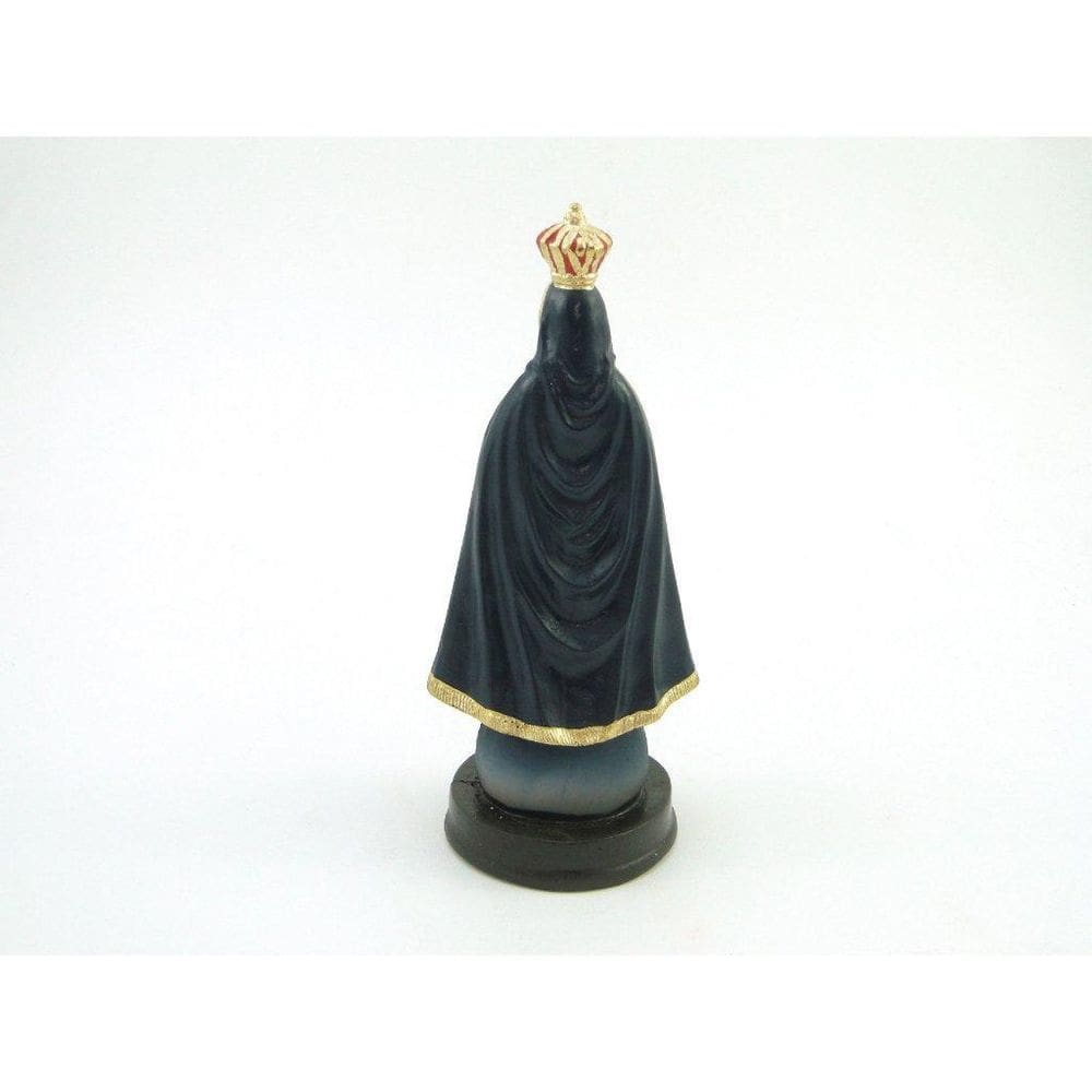 Imagem Nossa Senhora Aparecida Tradicional Resina 15 Cm