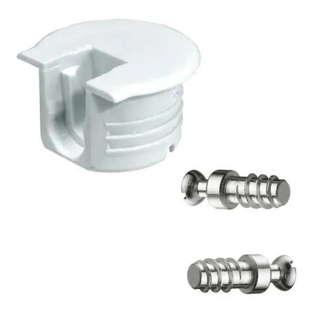 2X 200 Suporte Tab 20 Invisível Branco Prateleira Vb 135 +