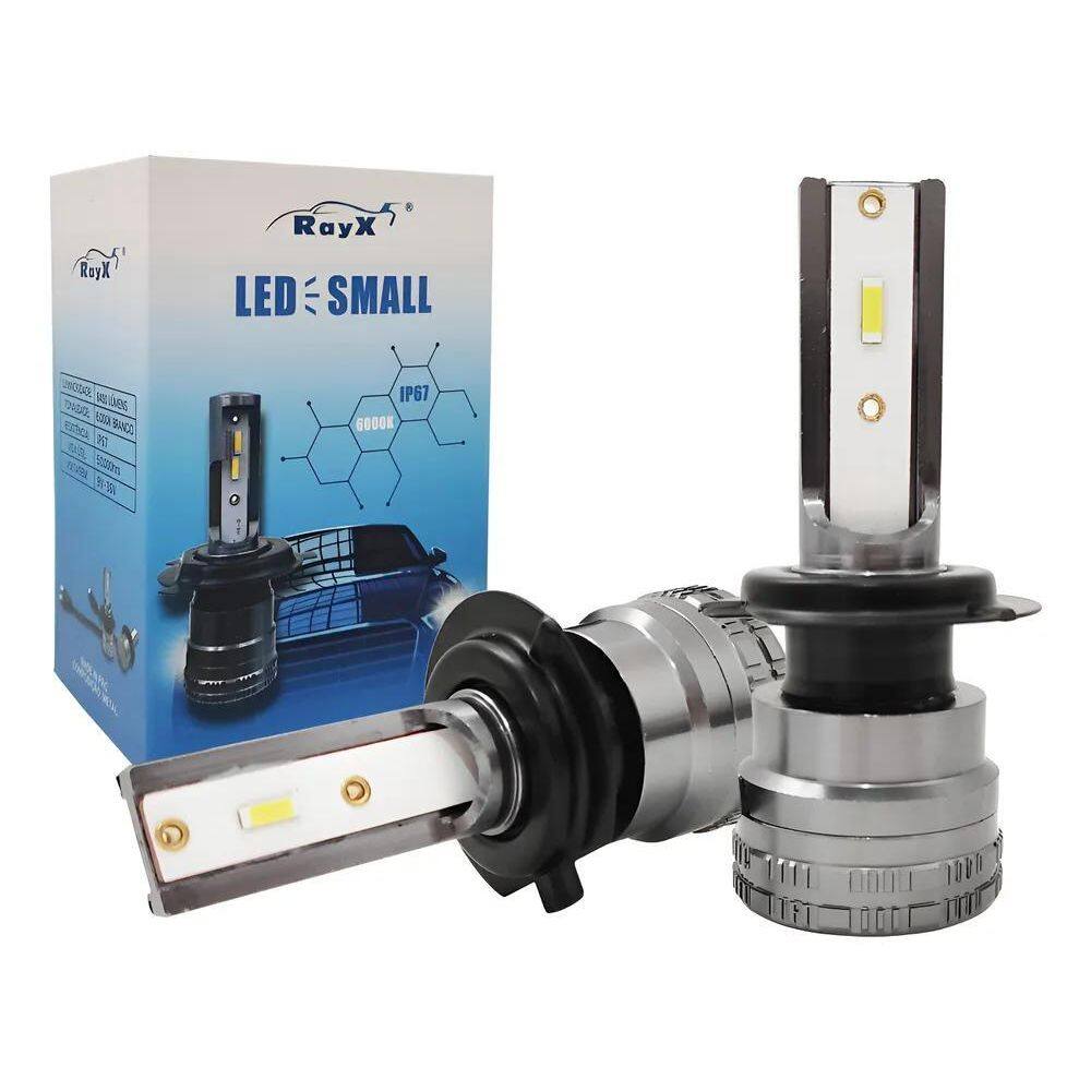 2X Lampada Ultra Led Small H1 H3 H4 H7 H11 Hb3 Hb4 6500K 600