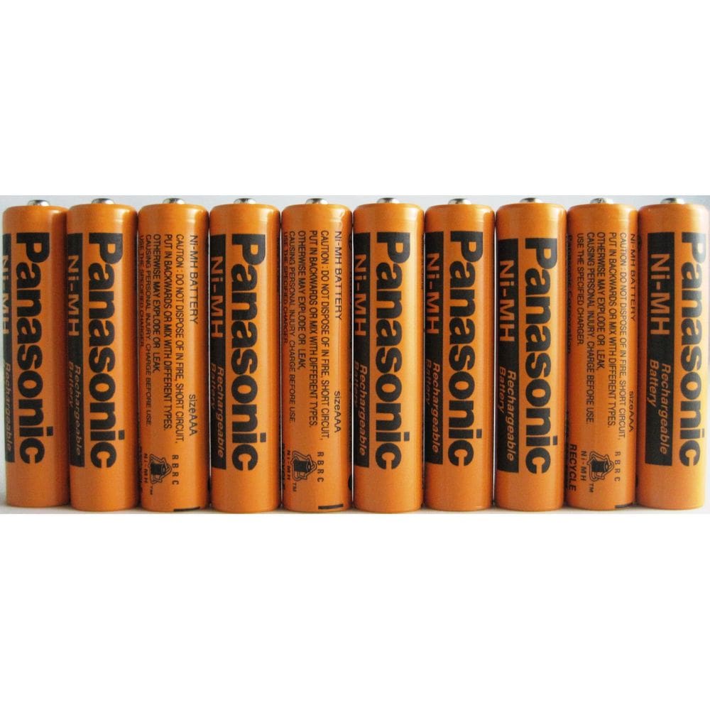 Bateria Recarregável Panasonic HHR-75AAA/B-10 700mAh (x10)