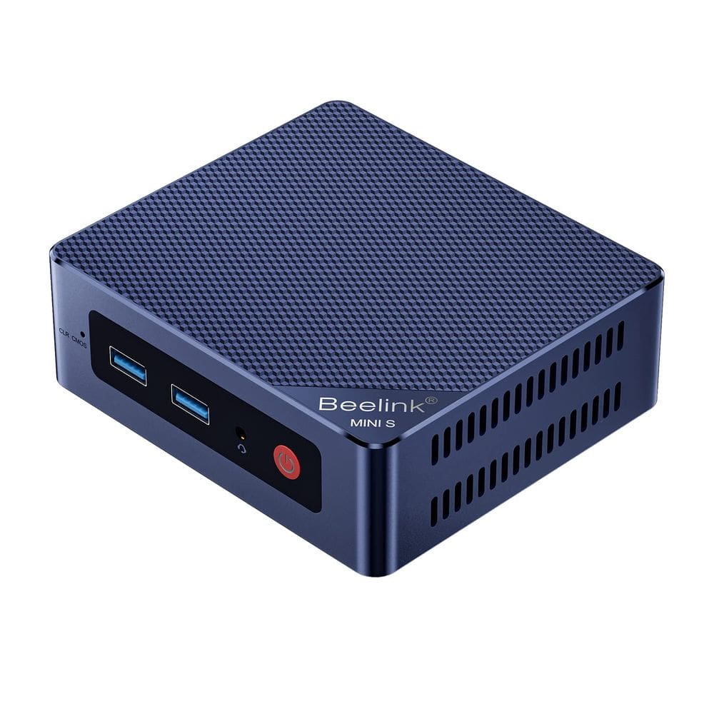 Mini PC Beelink Mini S13 Intel N150 de 13ª geração SSD de 16 GB/500 GB