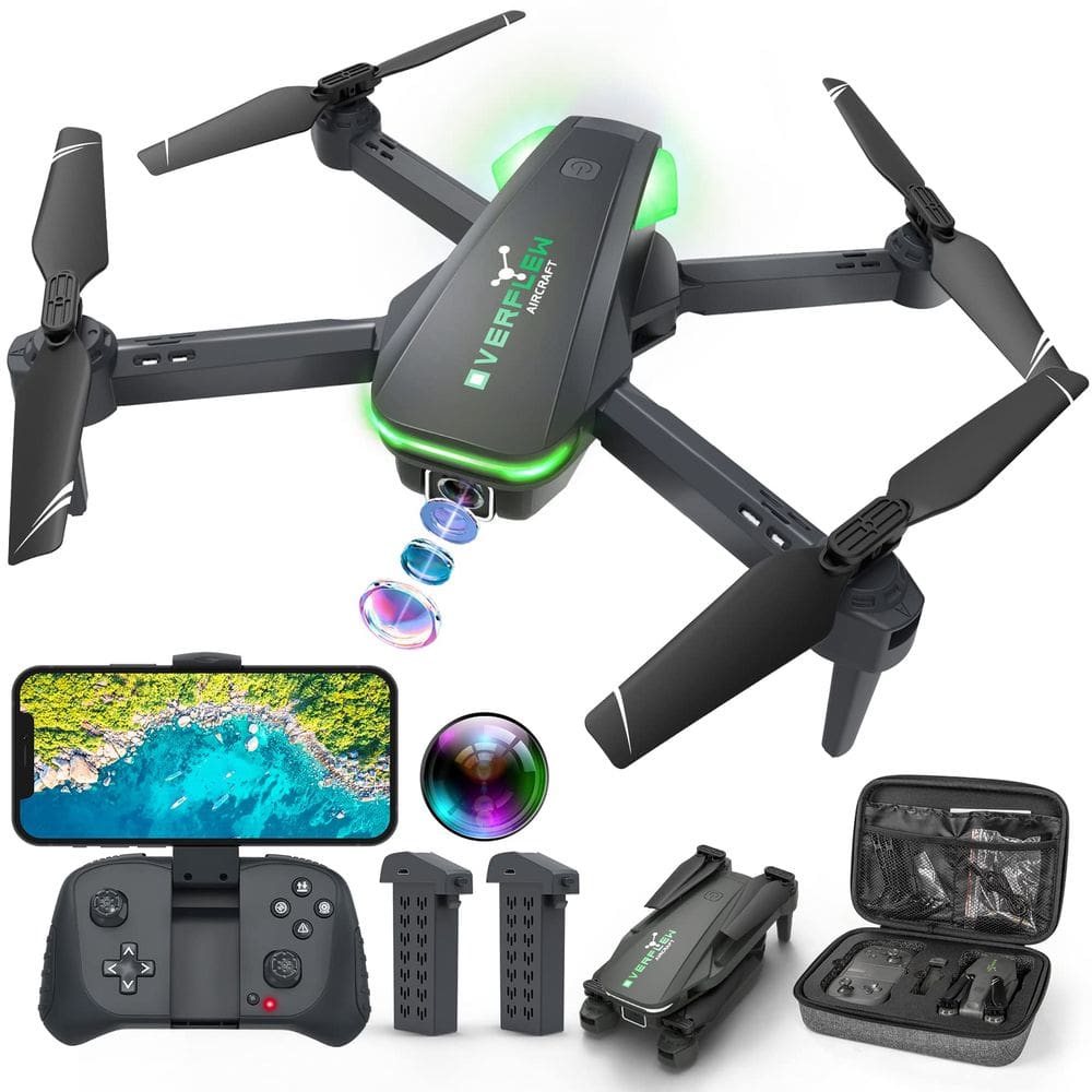 Drone Hiturbo com câmera 1080P para iniciantes e crianças