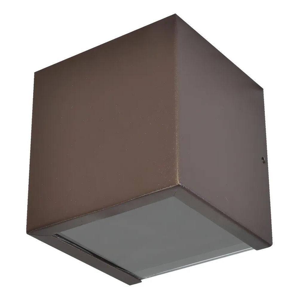 2X Arandela Alumínio 1 Foco Externa Muro Parede Dicróica 620