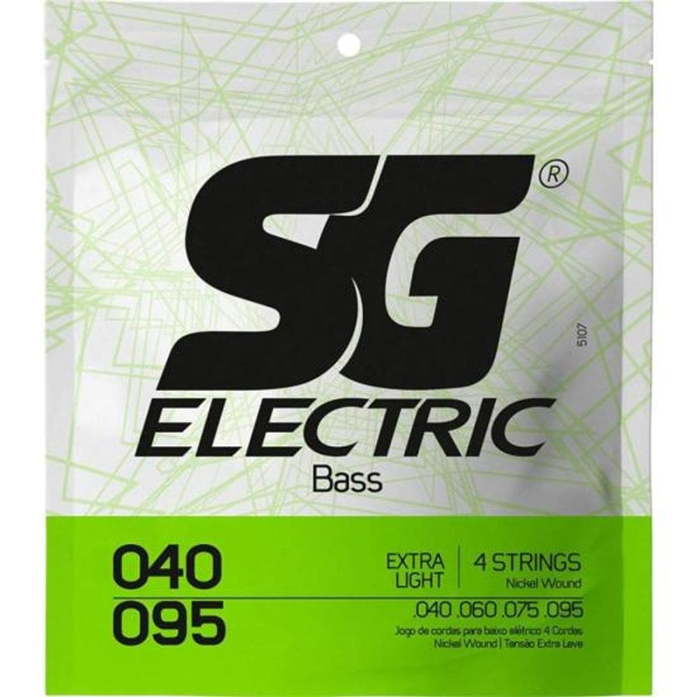 Encordoamento Para Contrabaixo 4 Cordas .040 Extra Light