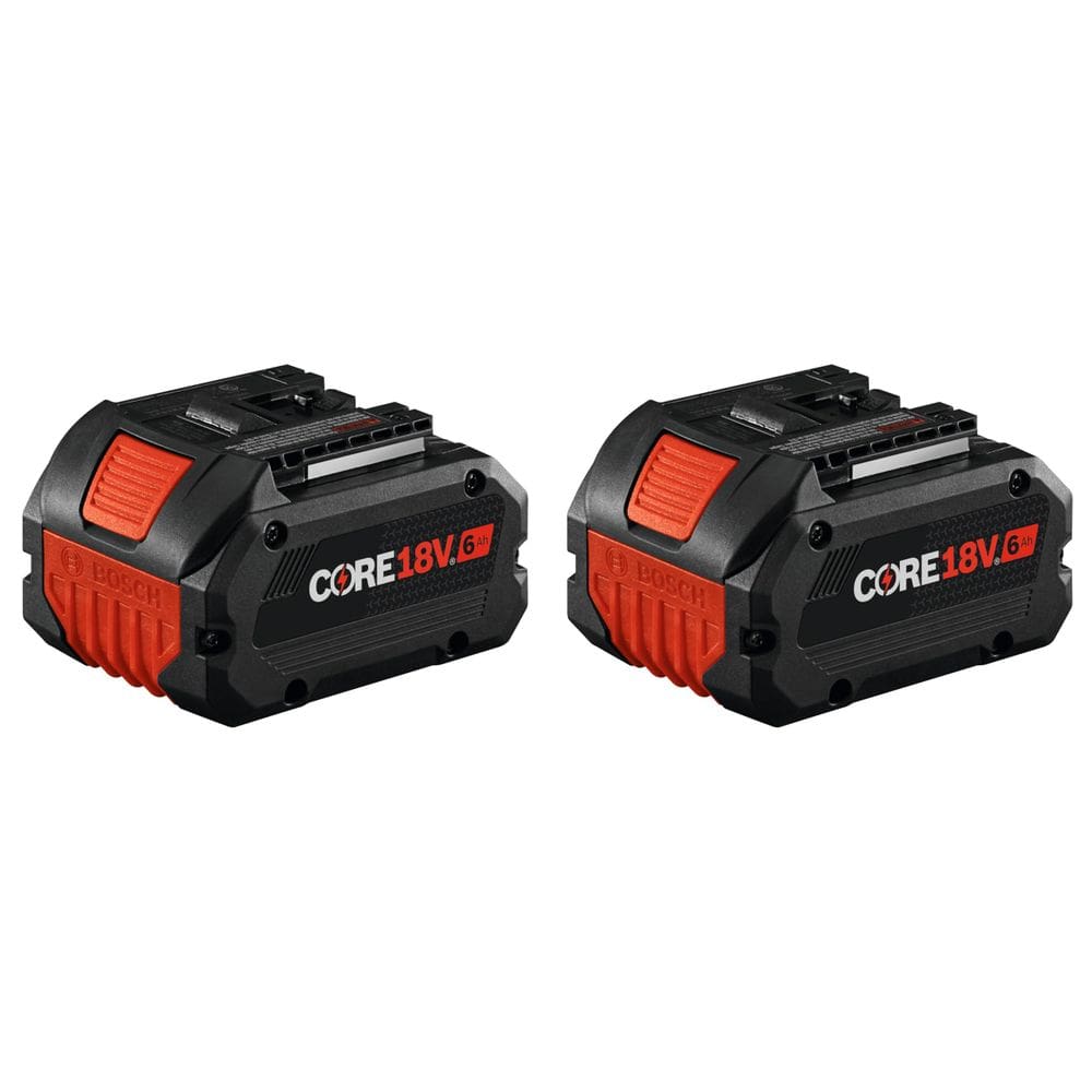 Bateria BOSCH GBA18V60-2PK 18V CORE18V® de íon de lítio 6Ah x2
