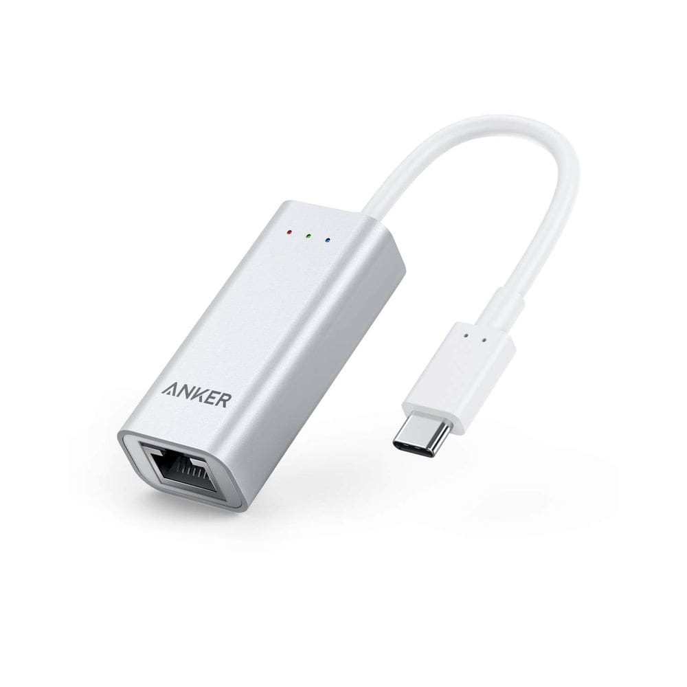 Adaptador USB C para Gigabit Ethernet Anker Aluminium Portable