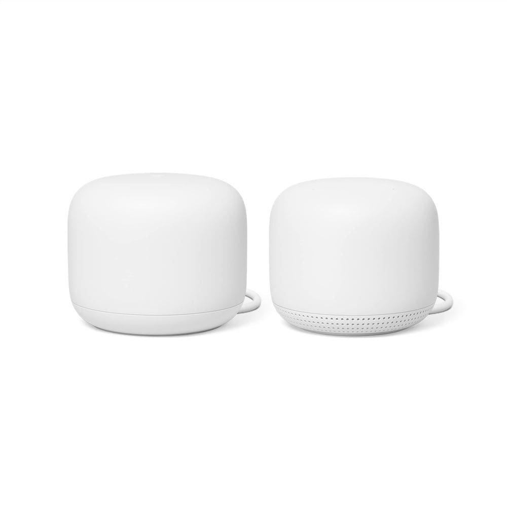 Roteador WiFi + Sistema de malha WiFi Google Nest de 1 ponto Snow