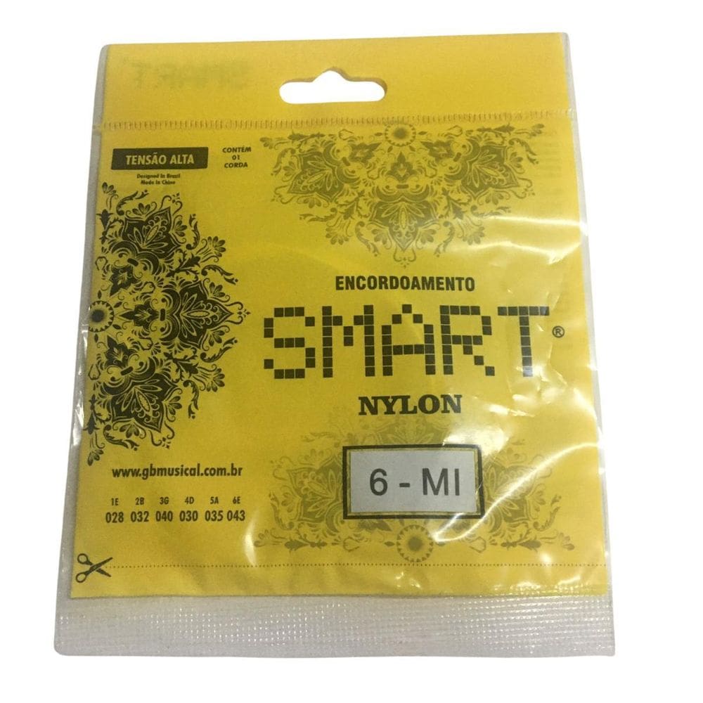 Corda Avulsa Violão Nylon E 6 Mi