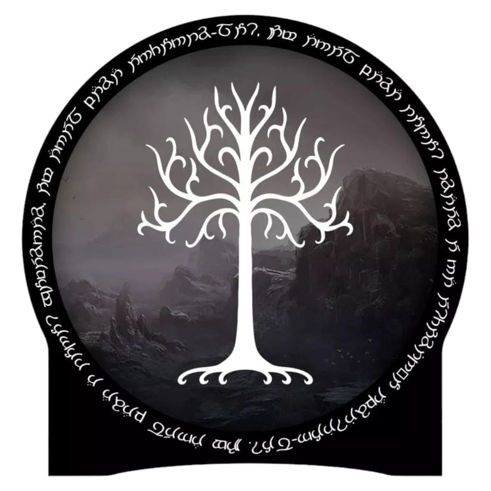 Luminária Em Mdf Senhor Dos Anéis Ãrvore De Gondor Portátil