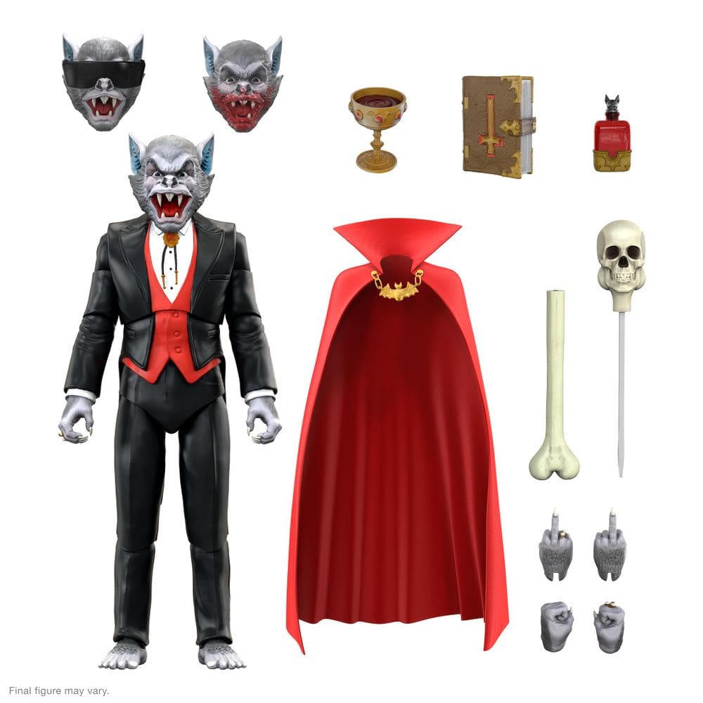 Boneco de ação Super7 ULTIMATES! A pior batula 18cm