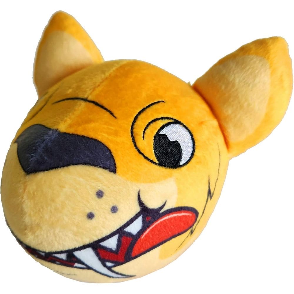 Brinquedo de pelúcia ChuckleHeadz Sabre Tooth Cat com sons para crianças