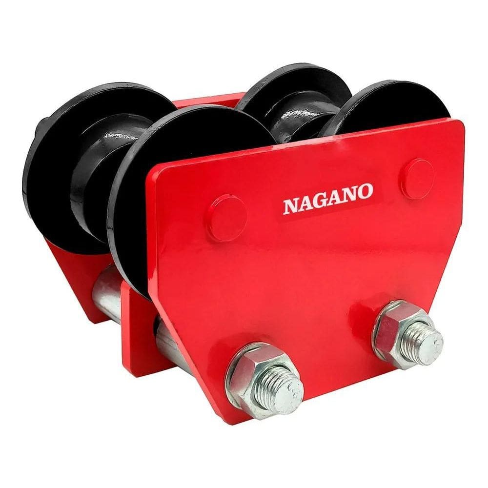 2X Carro Trolley Manual Capacidade 2 Toneladas