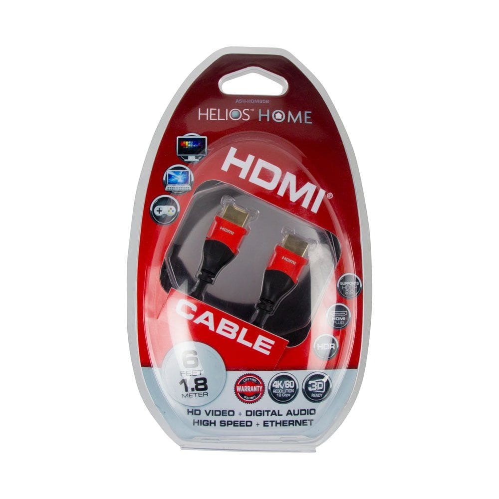 Cabo de áudio HDMI Metra Home Theater HDR 4K HD ASH-HDM806