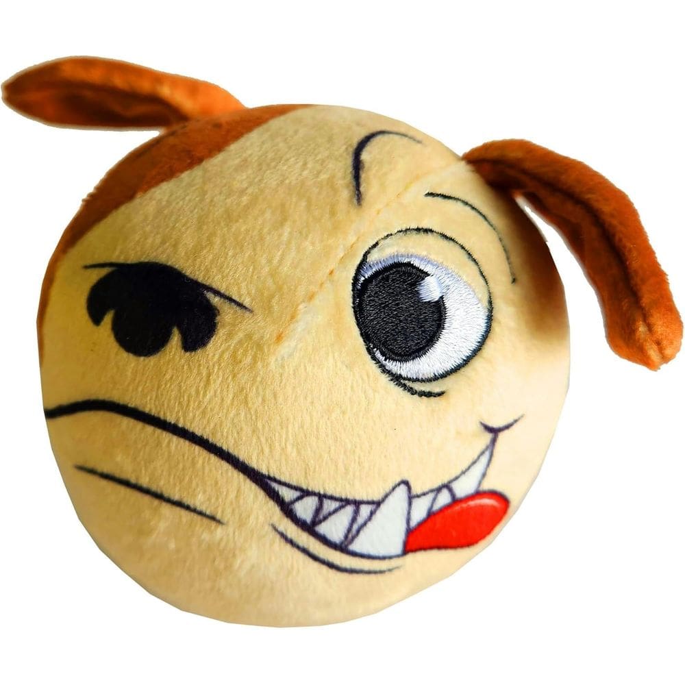 Brinquedo de pelúcia ChuckleHeadz Bulldog com risadinhas, risadas e peidos