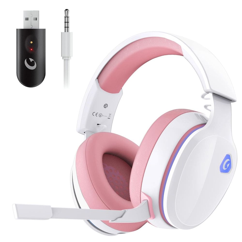Fone de ouvido sem fio para jogos Gtheos Captain 300 para PS5, PS4 e PC
