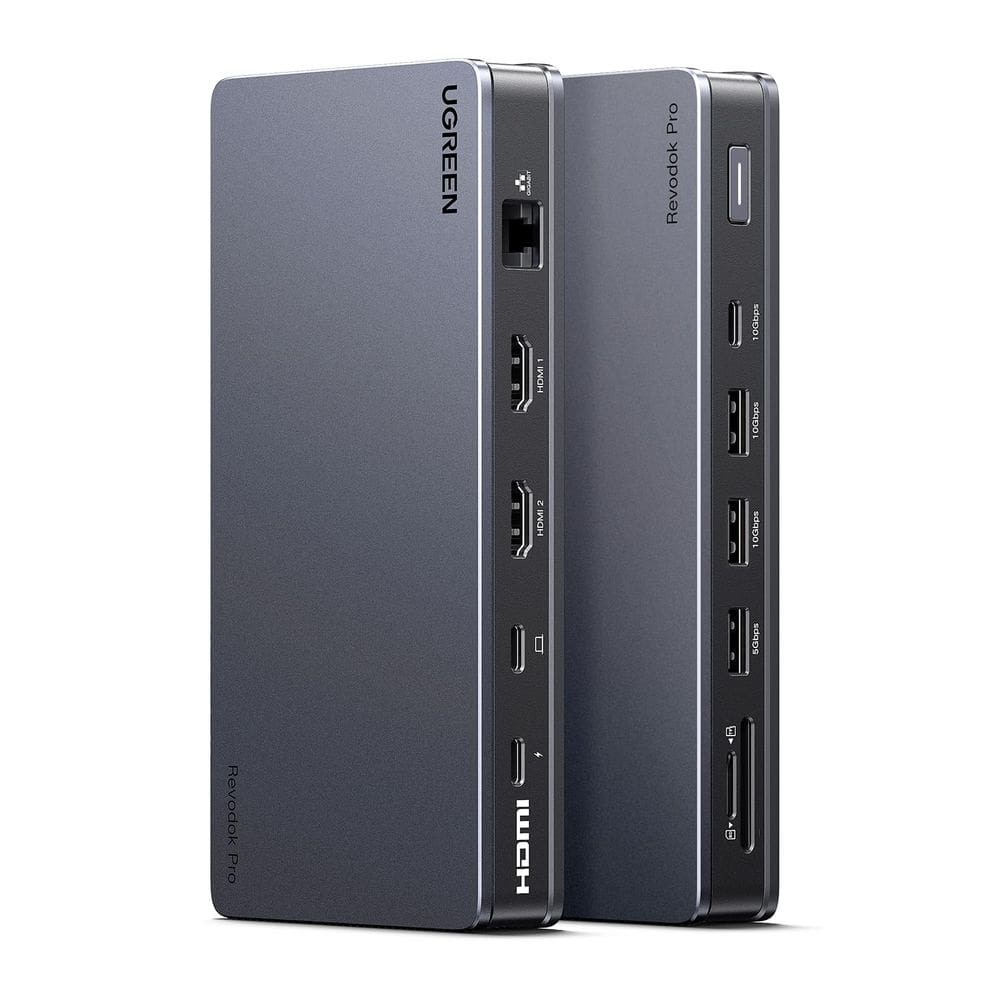 Estação de ancoragem UGREEN Revodok Pro 2101 USB C 10 em 1 4K