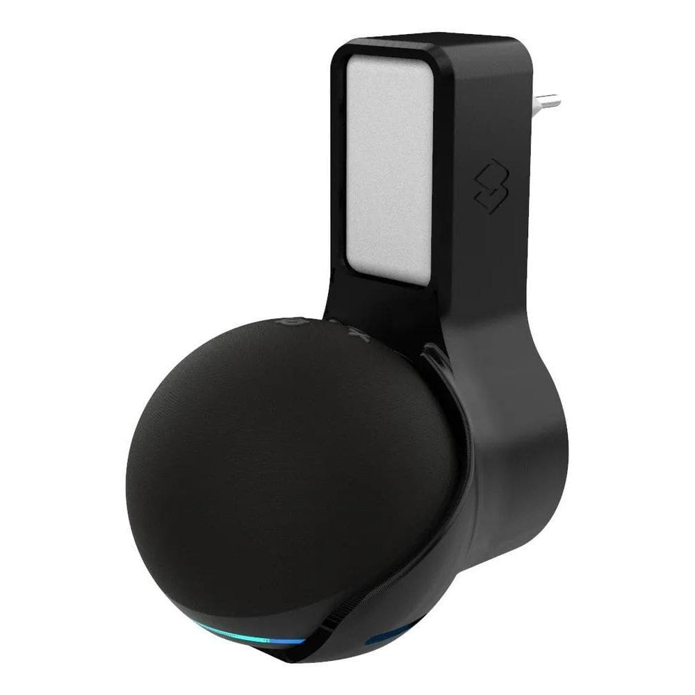 2X Suporte De Tomada Compativel Com Amazon Echo Dot 4 E 5 Al