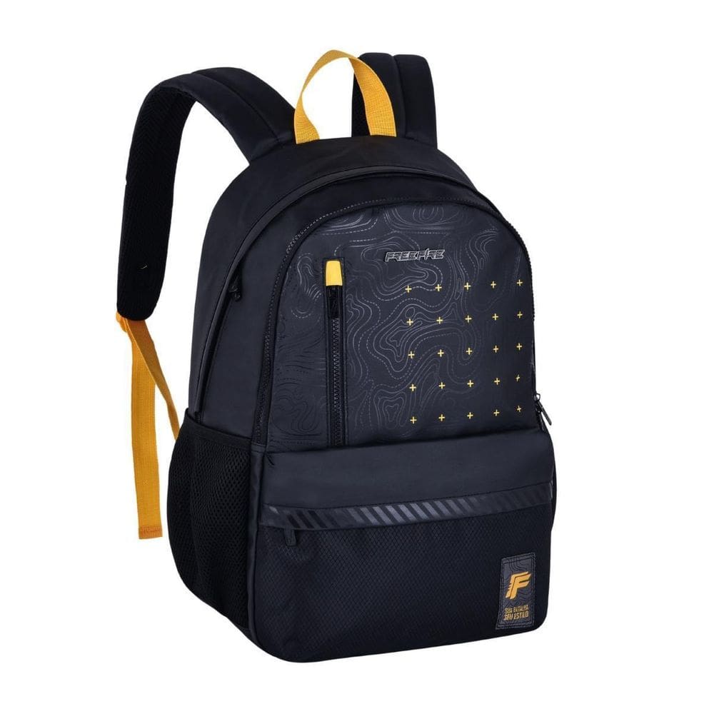 Mochila De Costas Escolar Juvenil Gamer - Preto
