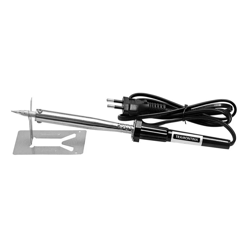 Ferro De Soldar Profissional 70W Suporte Ferro Tramontina