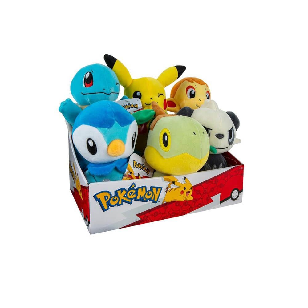 Plush Toy License 2: Jogue Pokémon Core, 20 cm, estilos variados