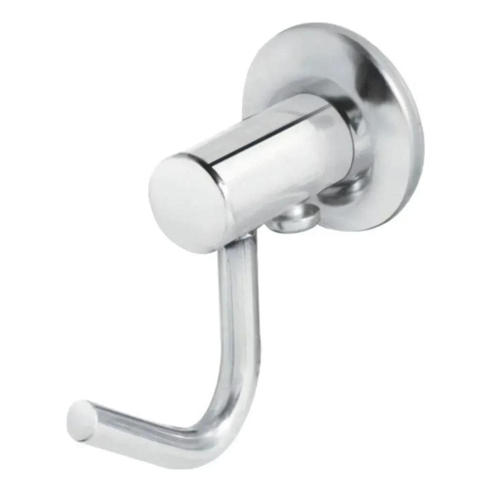 2X Porta Toalha Simples Gancho Cabide Banheiro Aço Inox Para