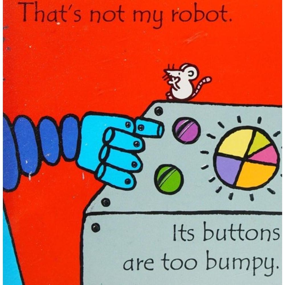 Touchy Feely Board Book Thats Not My Robot
