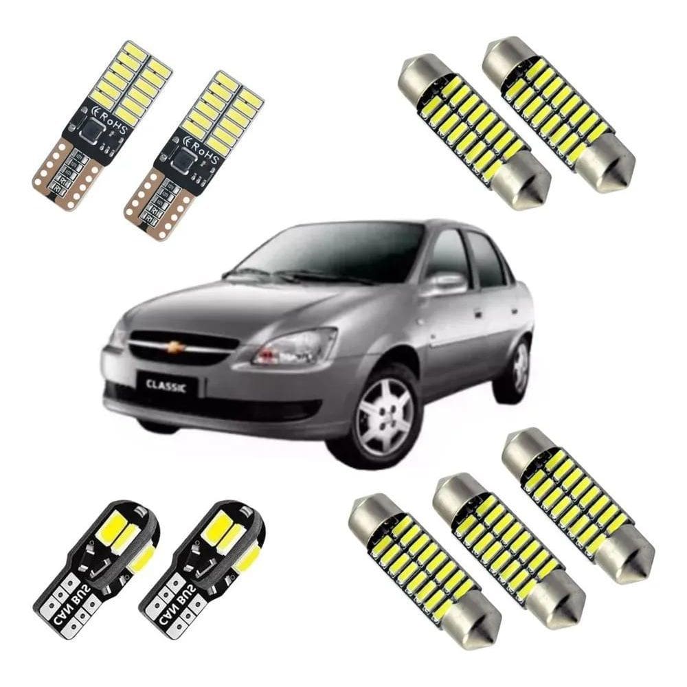 Kit Lampadas Led Premium Corsa Classic Sedan 2011 À 2016