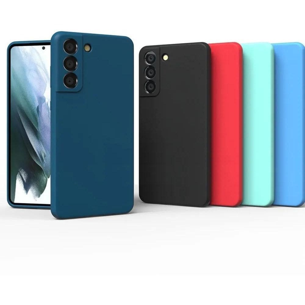 2X Capa Capinha Para Samsung Galaxy S22 Silicone Aveludado S