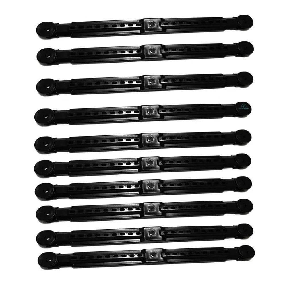 2X Kit 10 Enrolador De Linha Para Varas Telescópica 19Cm