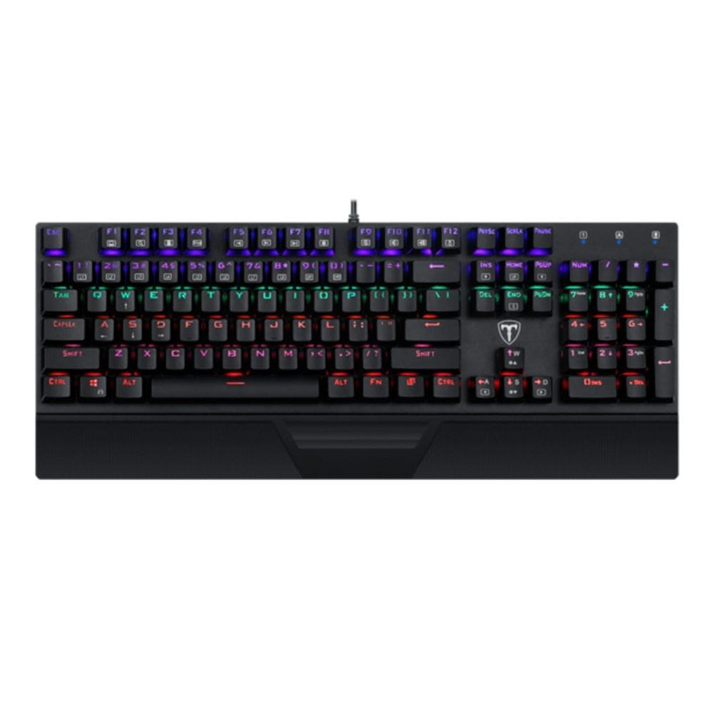 Teclado Mecânico Gamer T-dagger Destroyer Led T-tgk305-bl