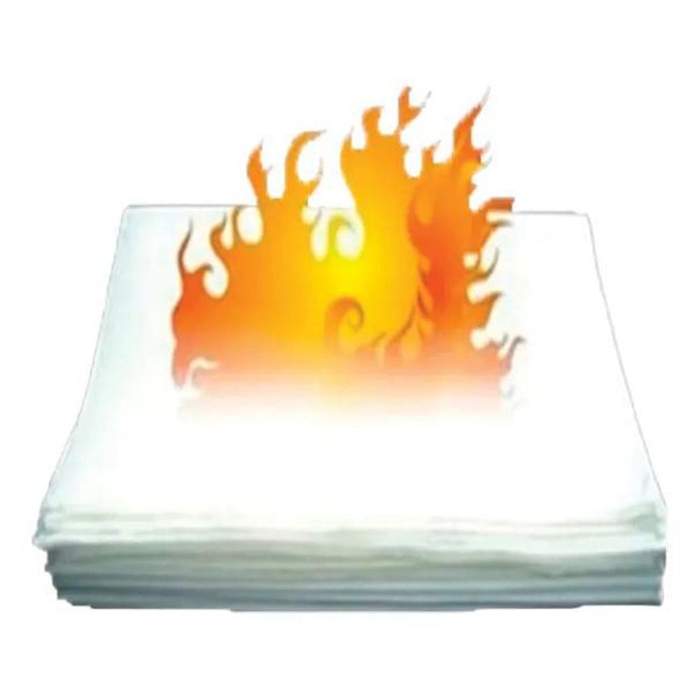 2X 5 Folhas De Papel Flash Paper 10X10 - Versão Econômica