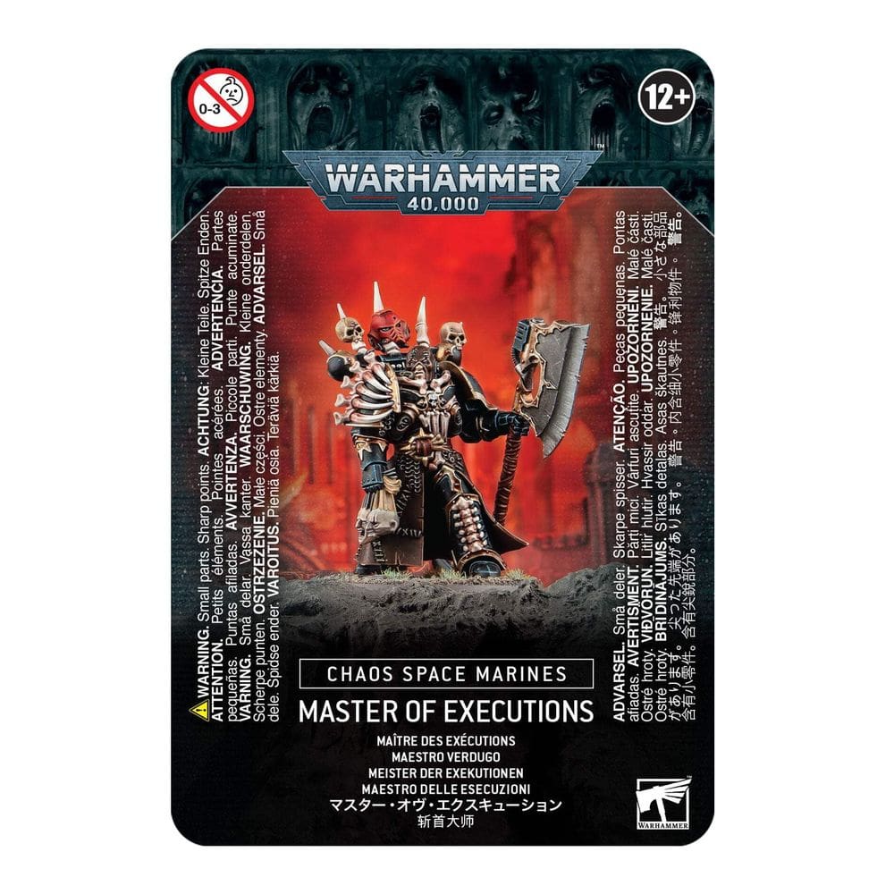 Figura do Mestre das Execuções da Warhammer Games Workshop