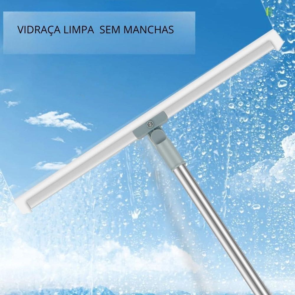 Super Vassoura Rodo Mágico Silicone Estrutural Multiuso