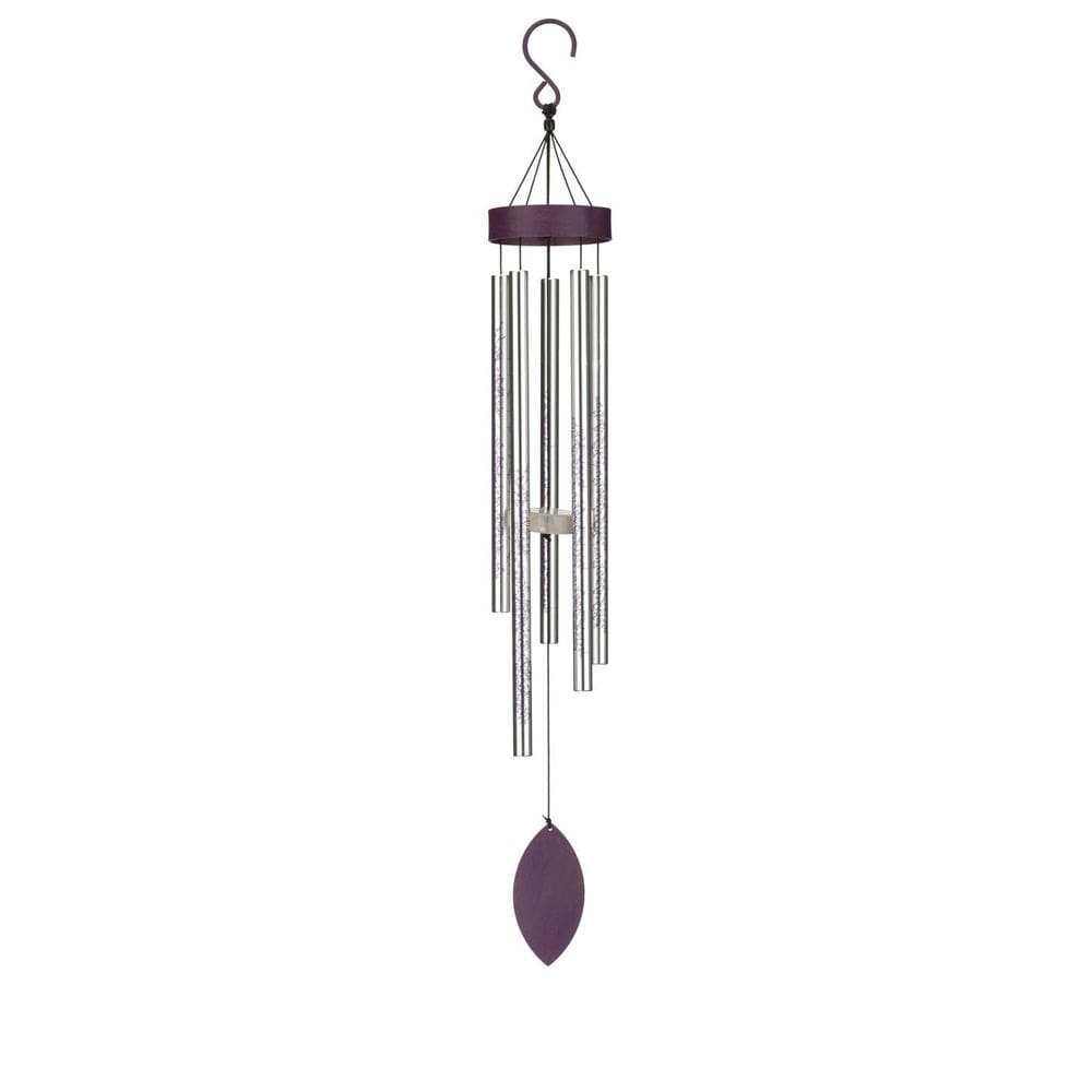 Decoração de jardim Regal Art & Gift Floral Chime 32-Silver