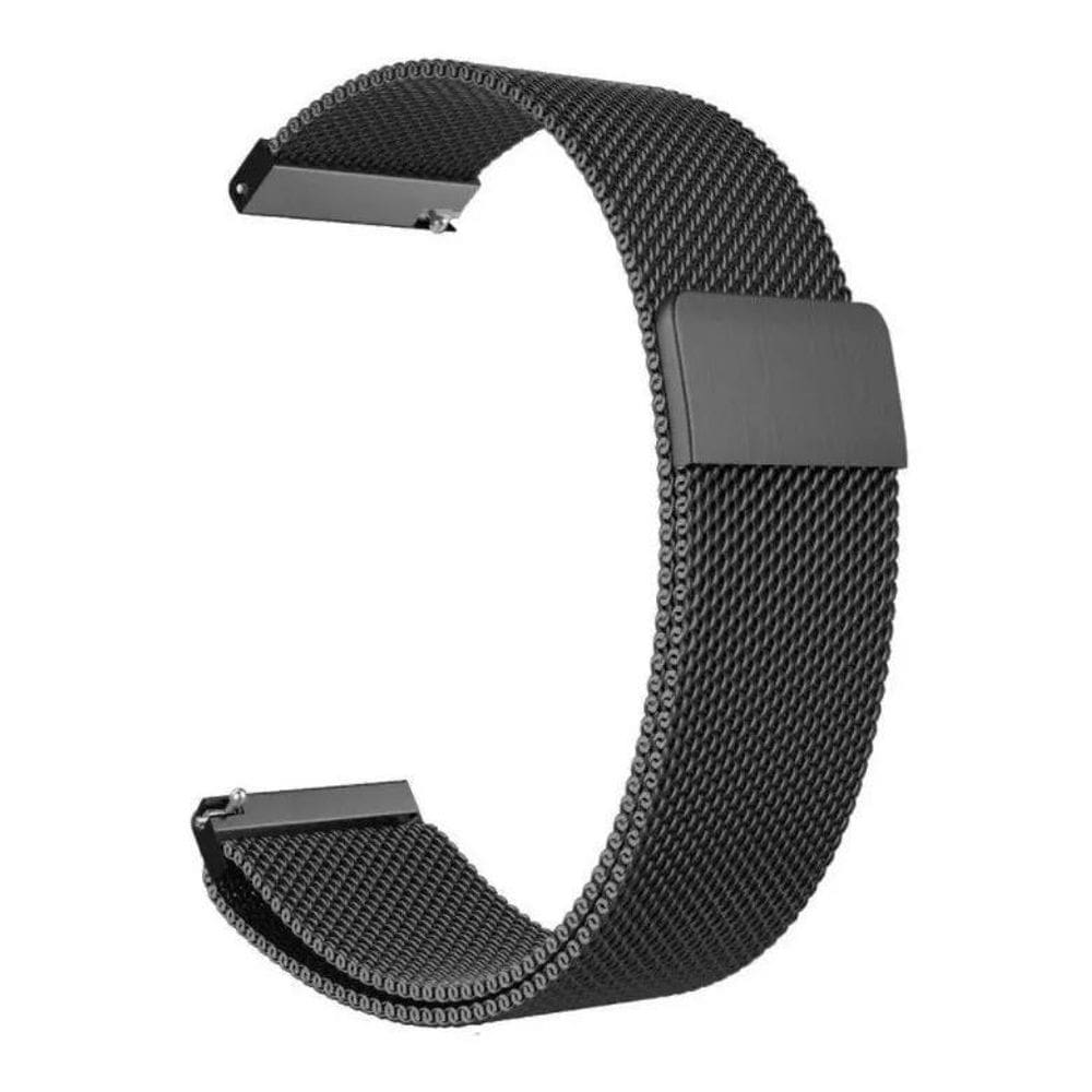 2X Pulseira De Malha De Aço Compatível Com Relógio E Smartwa