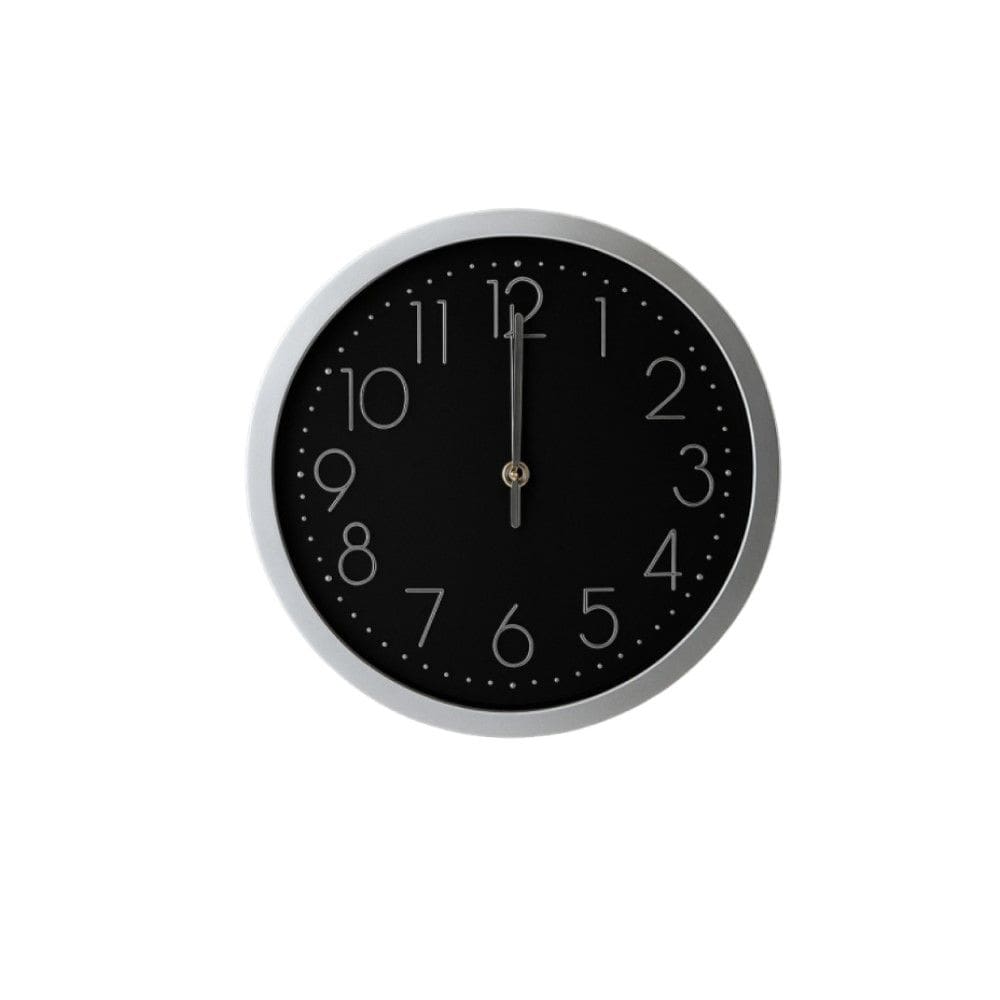 Relógio de Parede Silencioso Design Moderno Analógico 20cm