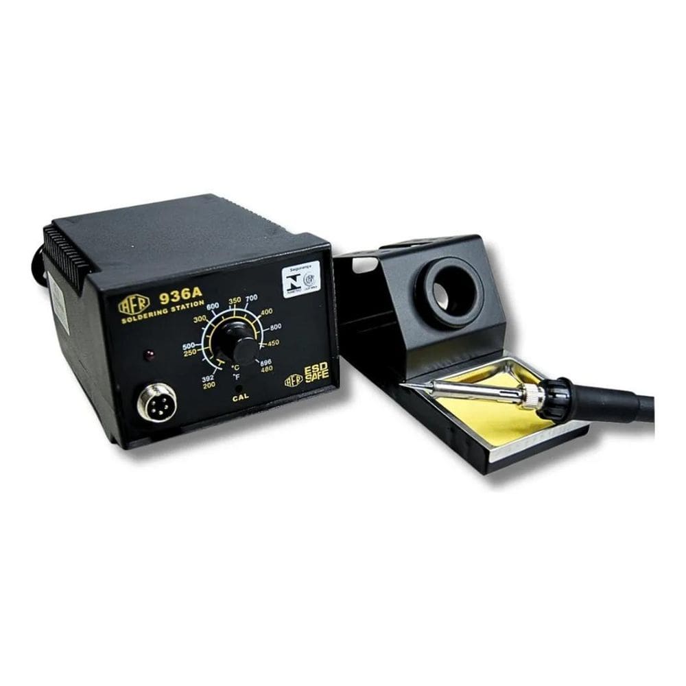 Estação De Solda Afr 936A Esd 127V Ou 220V Profissional