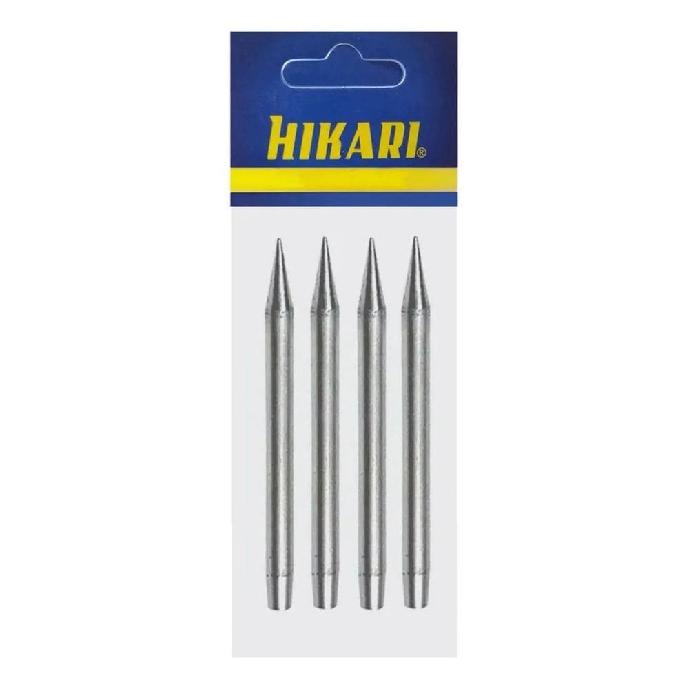 2X Kit 4 Ponta Cônica Ferro Solda Hikari Sc-60 Power 60 21K