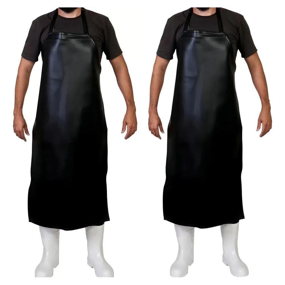 2X Kit 2 Avental Pvc Impermeável Proteção E