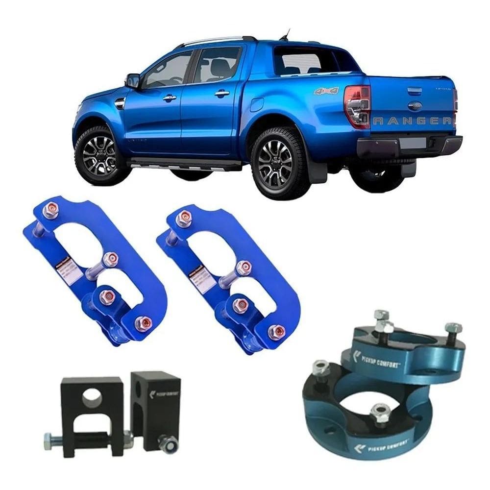Kit Completo Lift 2 Pickup Comfort Ford Ranger 2013 A 2020